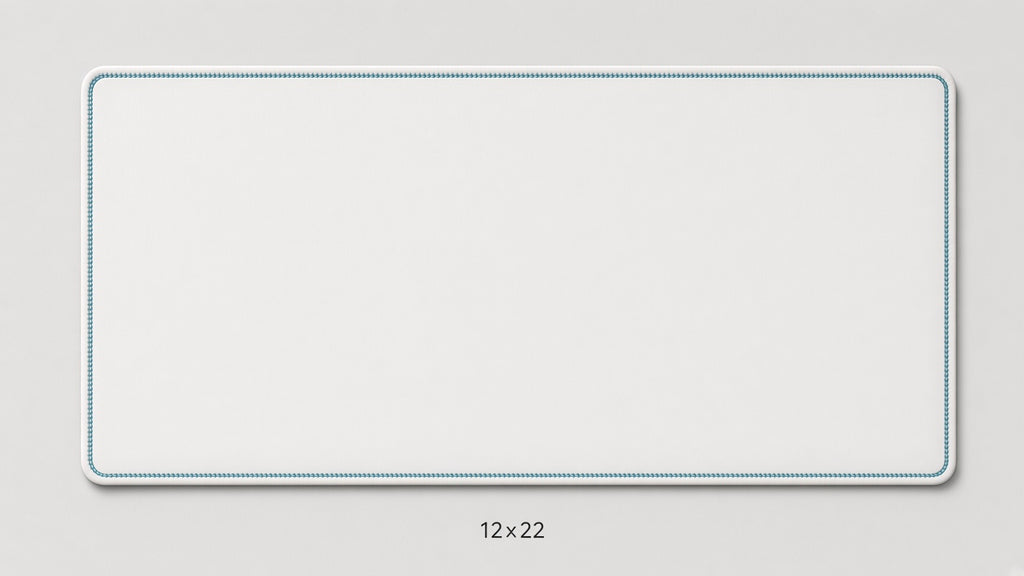 Desk mat size 12×22